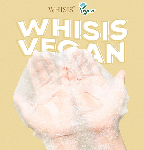 WHISIS Power Lifting Vegan Essence Mask Pack - Mặt Nạ Giấy Dưỡng Da Thuần Chay Cao Cấp 28ml