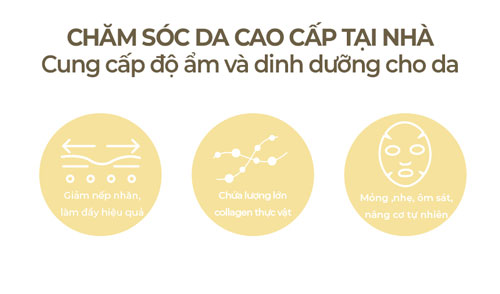 WHISIS Power Lifting Vegan Essence Mask Pack - Mặt Nạ Giấy Dưỡng Da Thuần Chay Cao Cấp 28ml