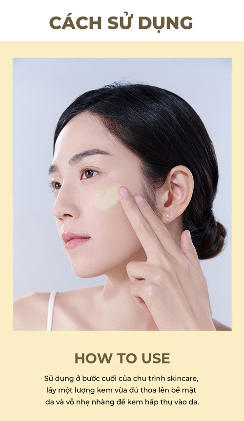 WHISIS So Repairing Vegan Whitening Cream 50g - Kem Dưỡng Chăm Sóc Da Làm Đẹp Da Thuần Chay