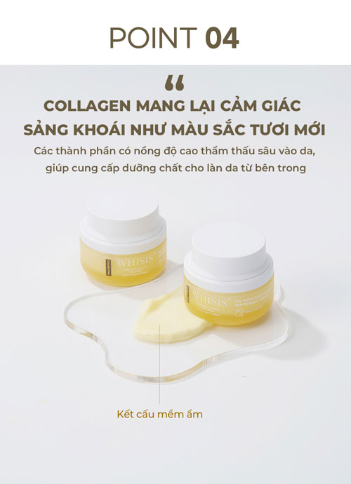 WHISIS So Repairing Vegan Whitening Cream 50g - Kem Dưỡng Chăm Sóc Da Làm Đẹp Da Thuần Chay