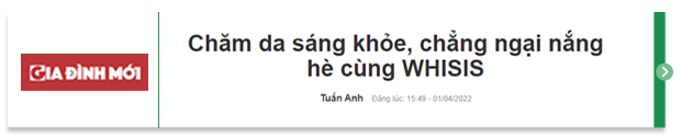 Báo chí viết về WHISIS