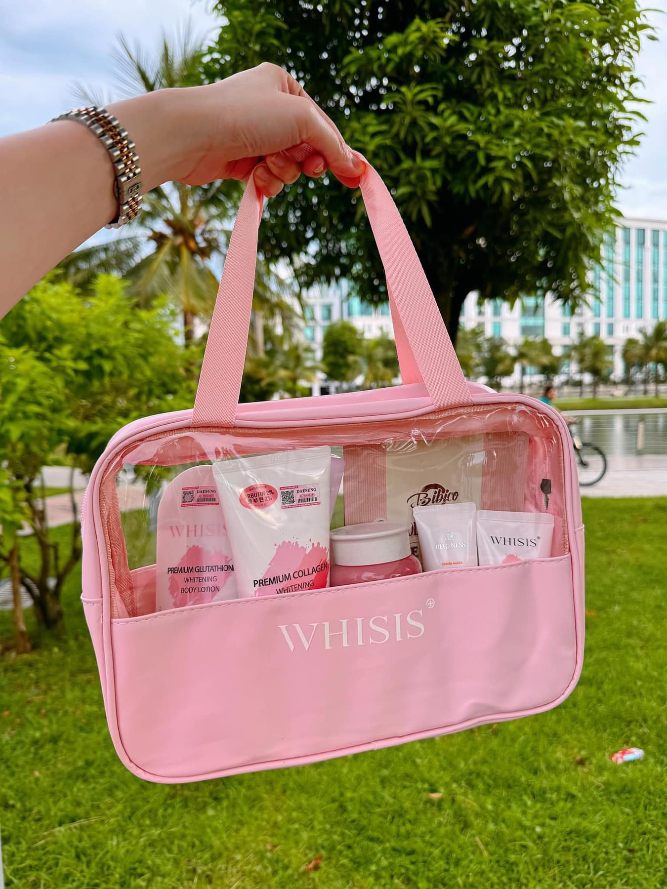 z5590417854665_ca41528293f3d0ec3a9fb425dda2ef88 Túi da đựng mỹ phẩm - Túi đựng đồ cá nhân du lịch chống thấm nước Whisis