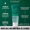 Gel Rửa Mặt AHA & BHA Sạch Dầu Thừa & Ngừa Mụn Ẩn Whisis AHA & BHA Home Facial Gel Cleanser 150ml