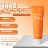 Sữa Rửa Mặt Vitamin C Niacinamide WHISIS Facial Cleanser 130ml - Làm Sạch Nhẹ Nhàng, Dưỡng Da Sáng Mịn